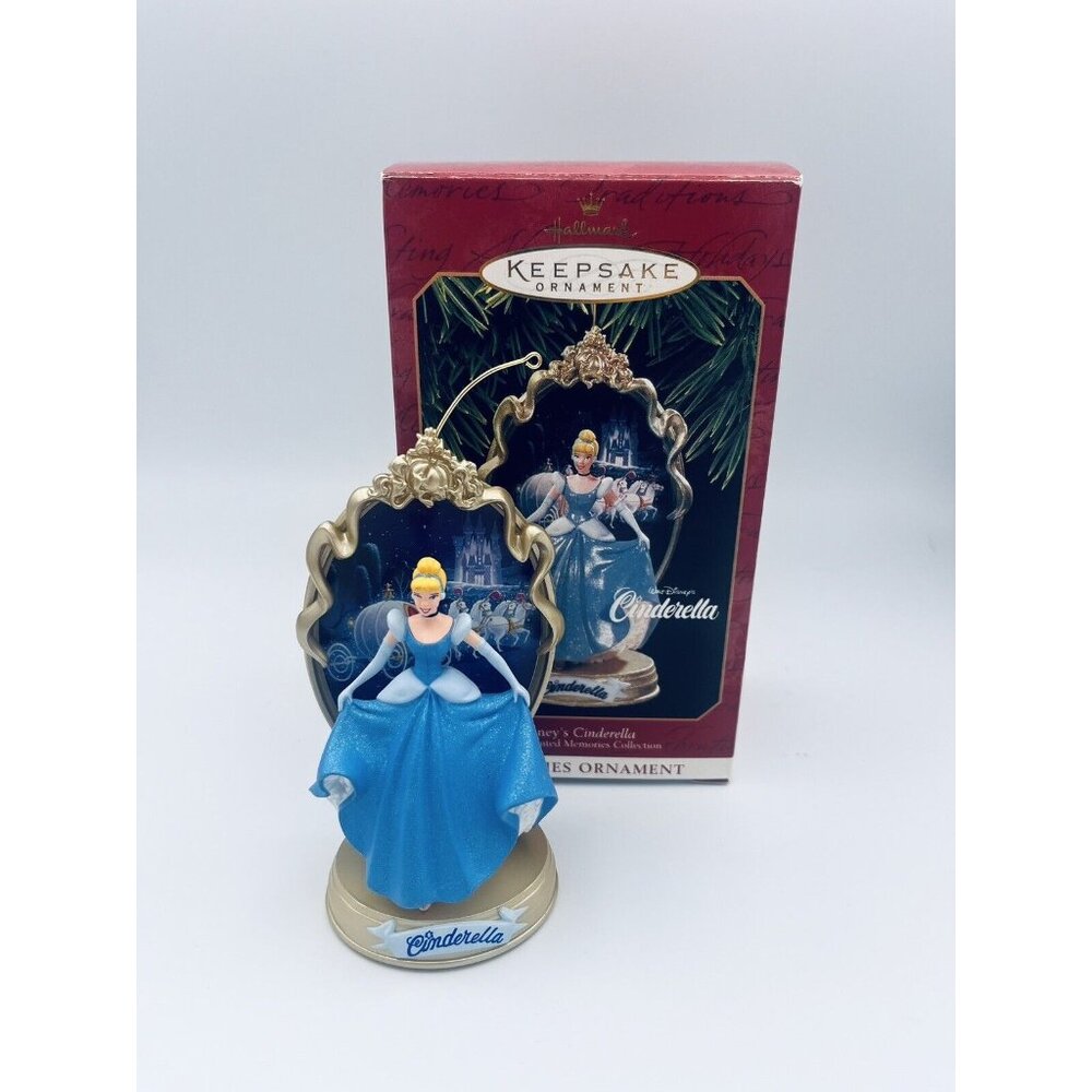 DISNEY'S CINDERELLA 1997 Hallmark Keepsake Enchanted Memories Ornament